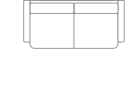 Reverso MAXI schema vue de haut